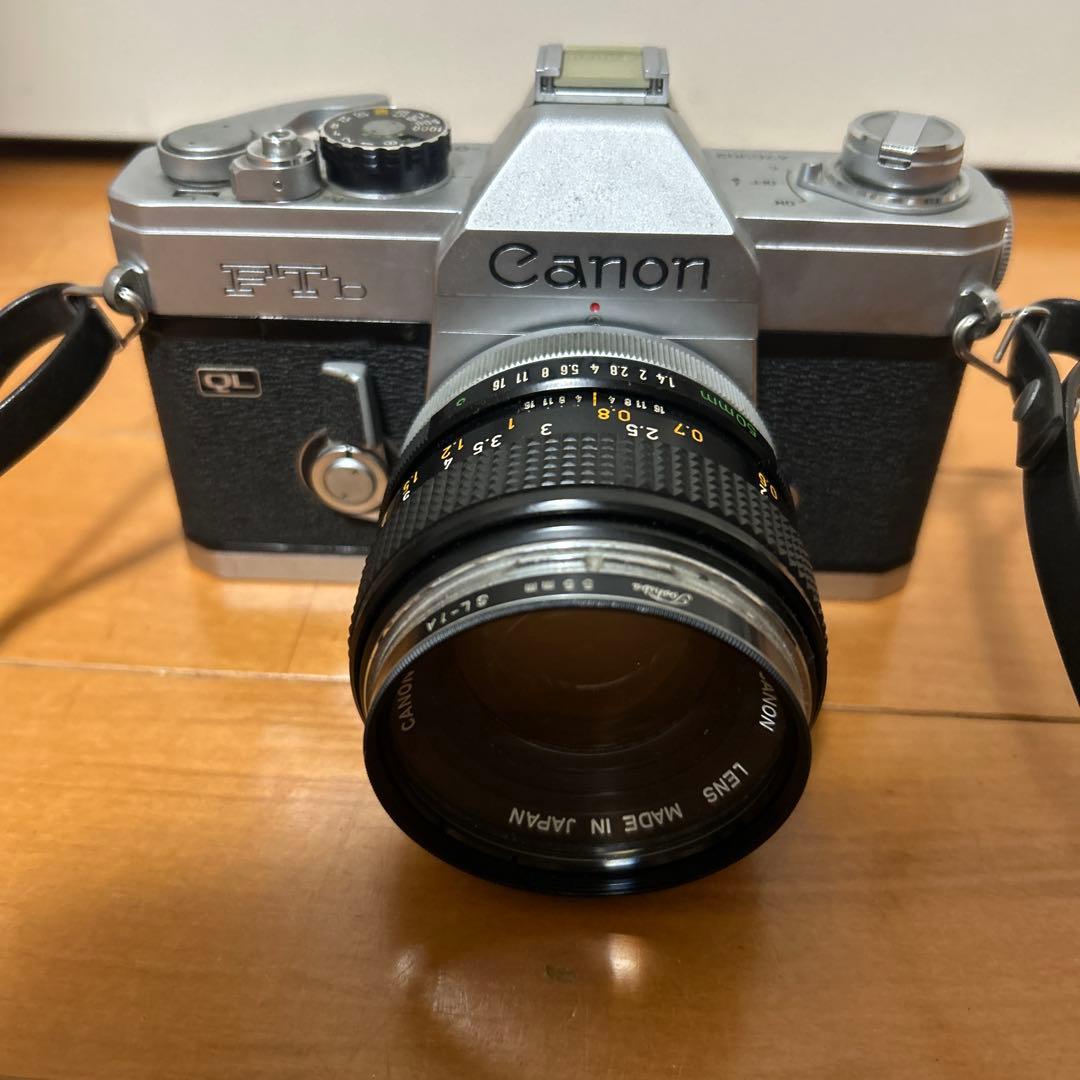 Canon FTL 一眼レフカメラ 50mmレンズ付き