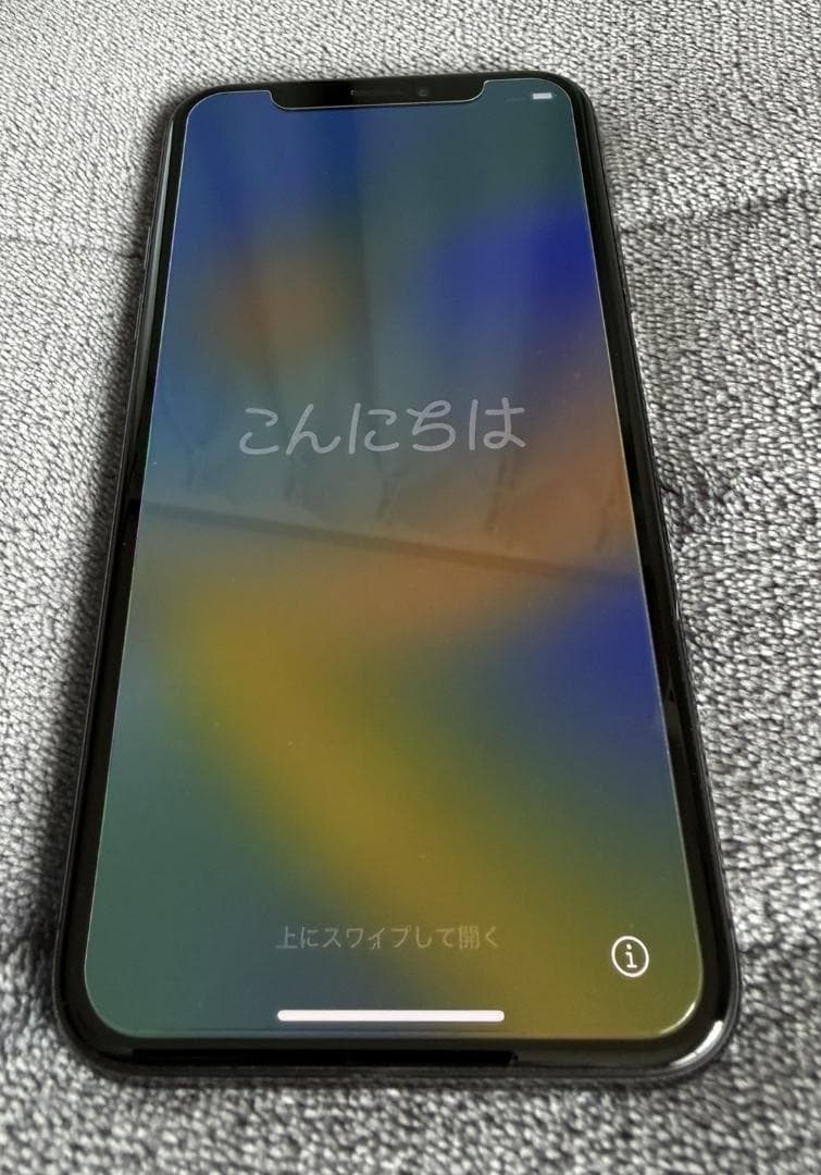 iPhoneX64GB 故障無、ほぼ傷なし、100%バッテリー