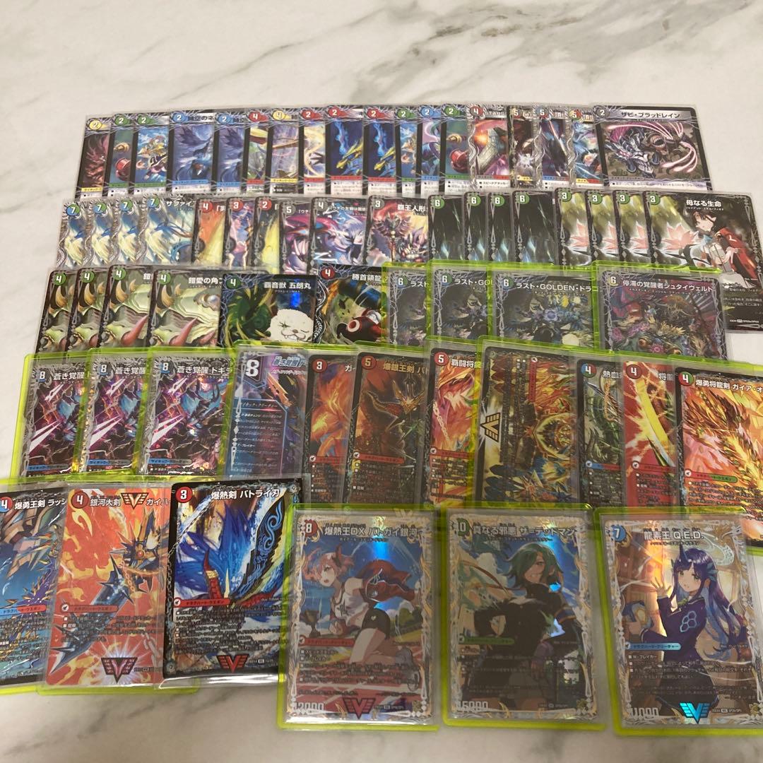 デュエマ　引退品　まとめ売り　金トレジャー　デッキ