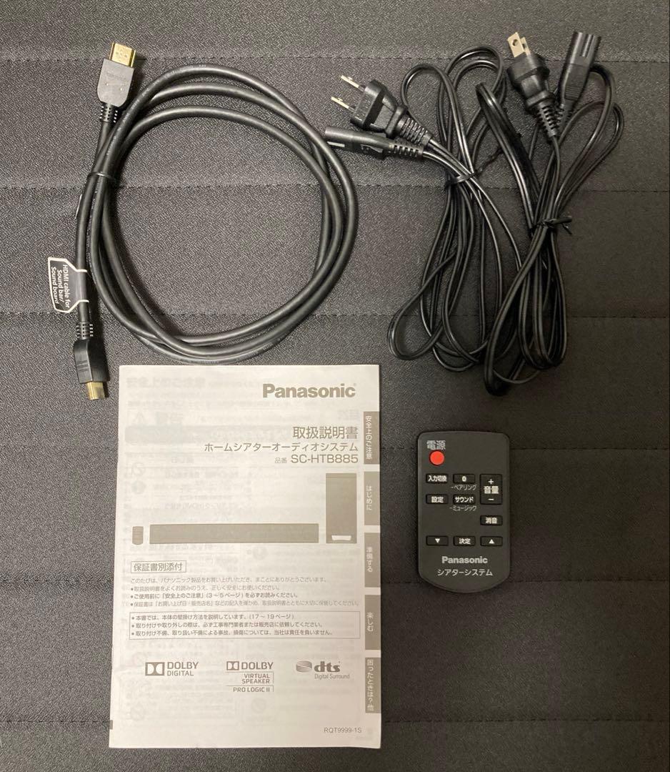 ①SC-HTB885【セットで販売】ホームシアターオーディオシステム スピーカー