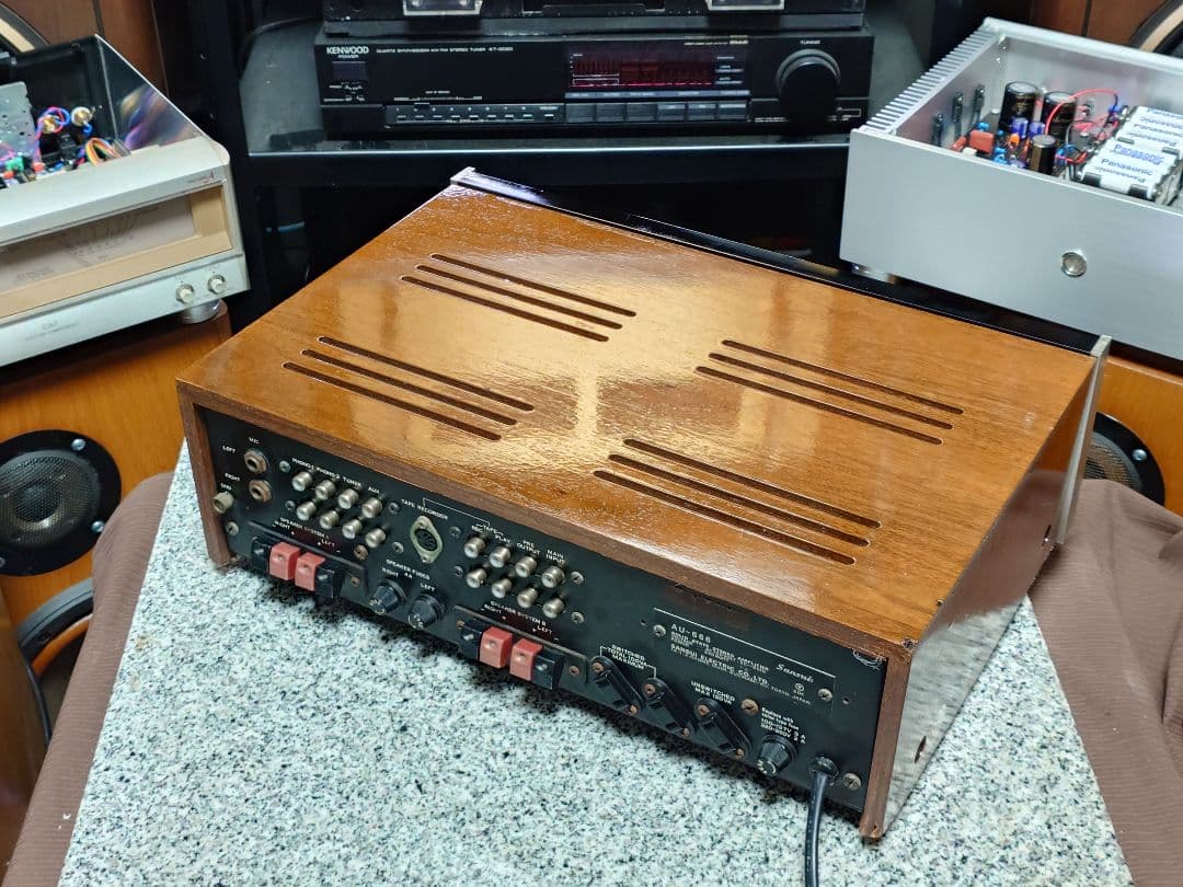 SANSUI au-666 プリメインアンプ オーバーホール、チューンナップ済み