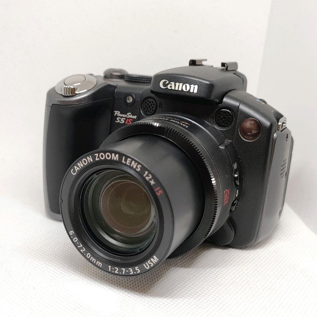 動作品　Canon PowerShot S5 IS デジカメ　コンデジIXY単3