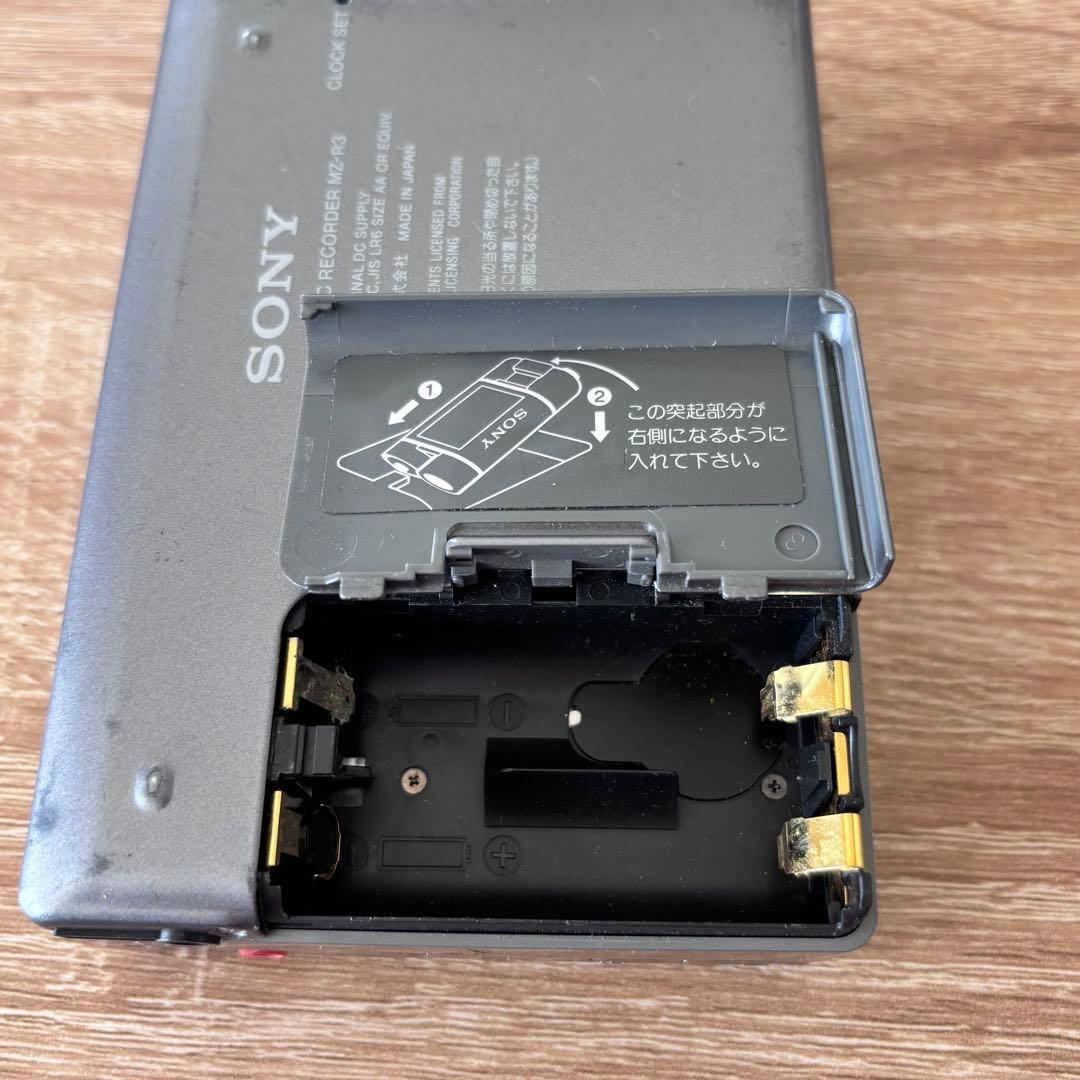 【通電OK】ジャンク　SONY MDレコーダー　MZ−R3 ソニー　ウォークマン