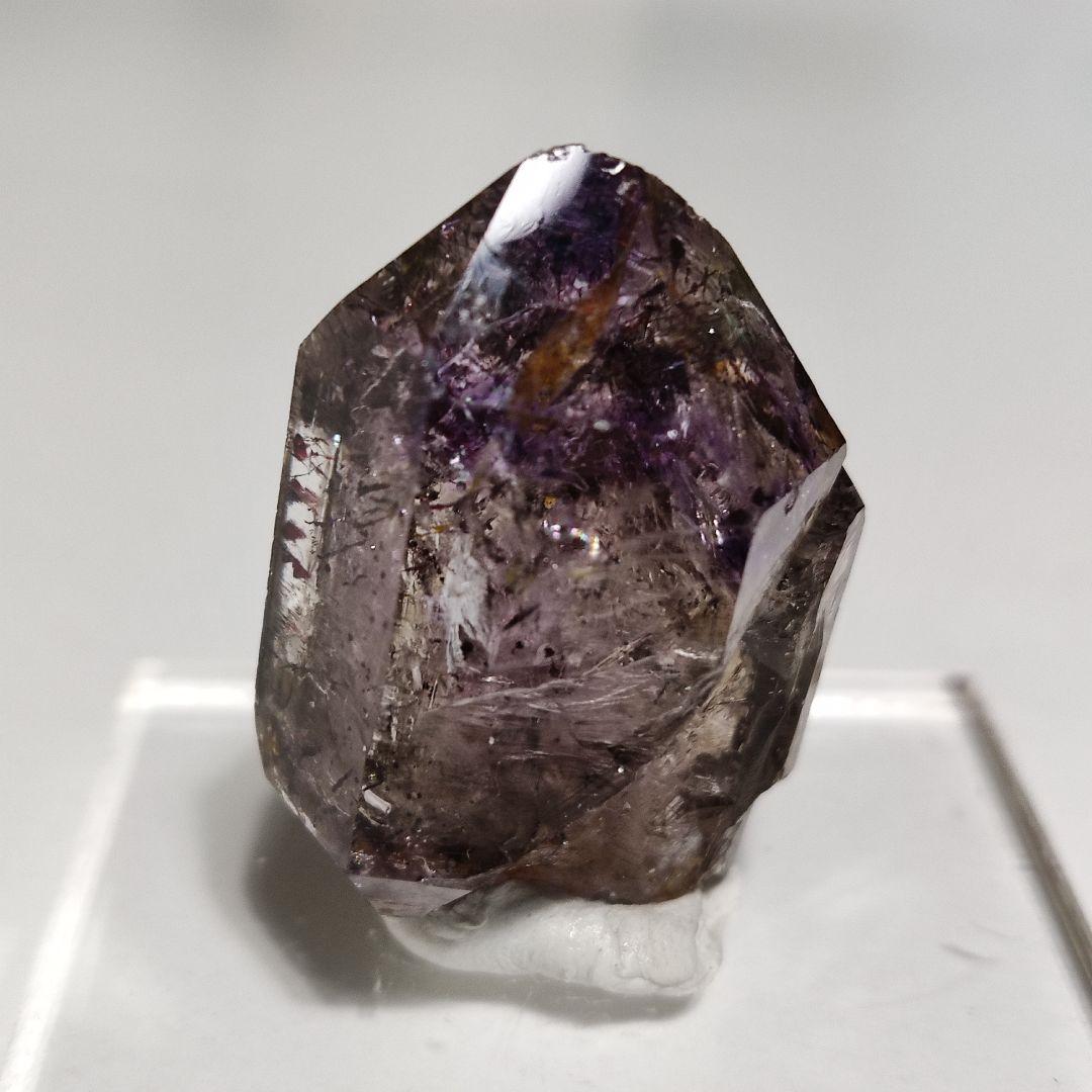 パワーストーン　天然石　ジンバブエ産　水入りアメジスト　24g　No.510