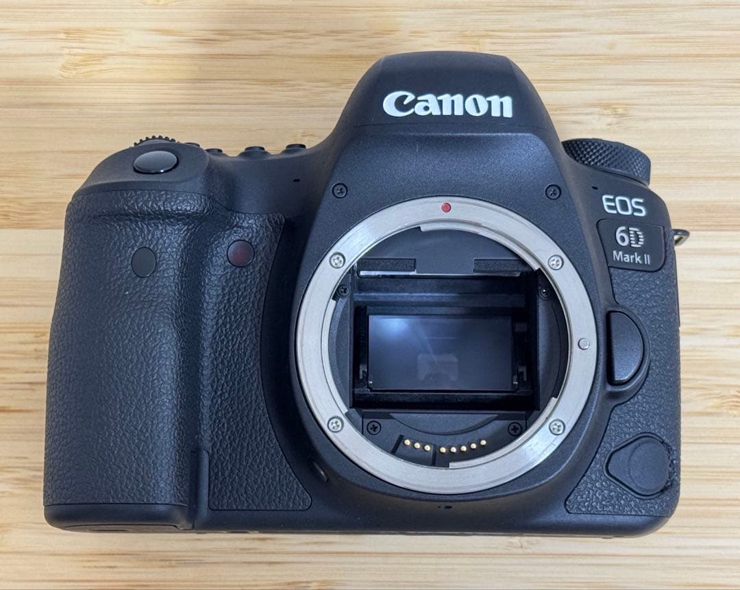 【美品】Canon EOS 6D Mark2 ボディ+バッテリーグリップ