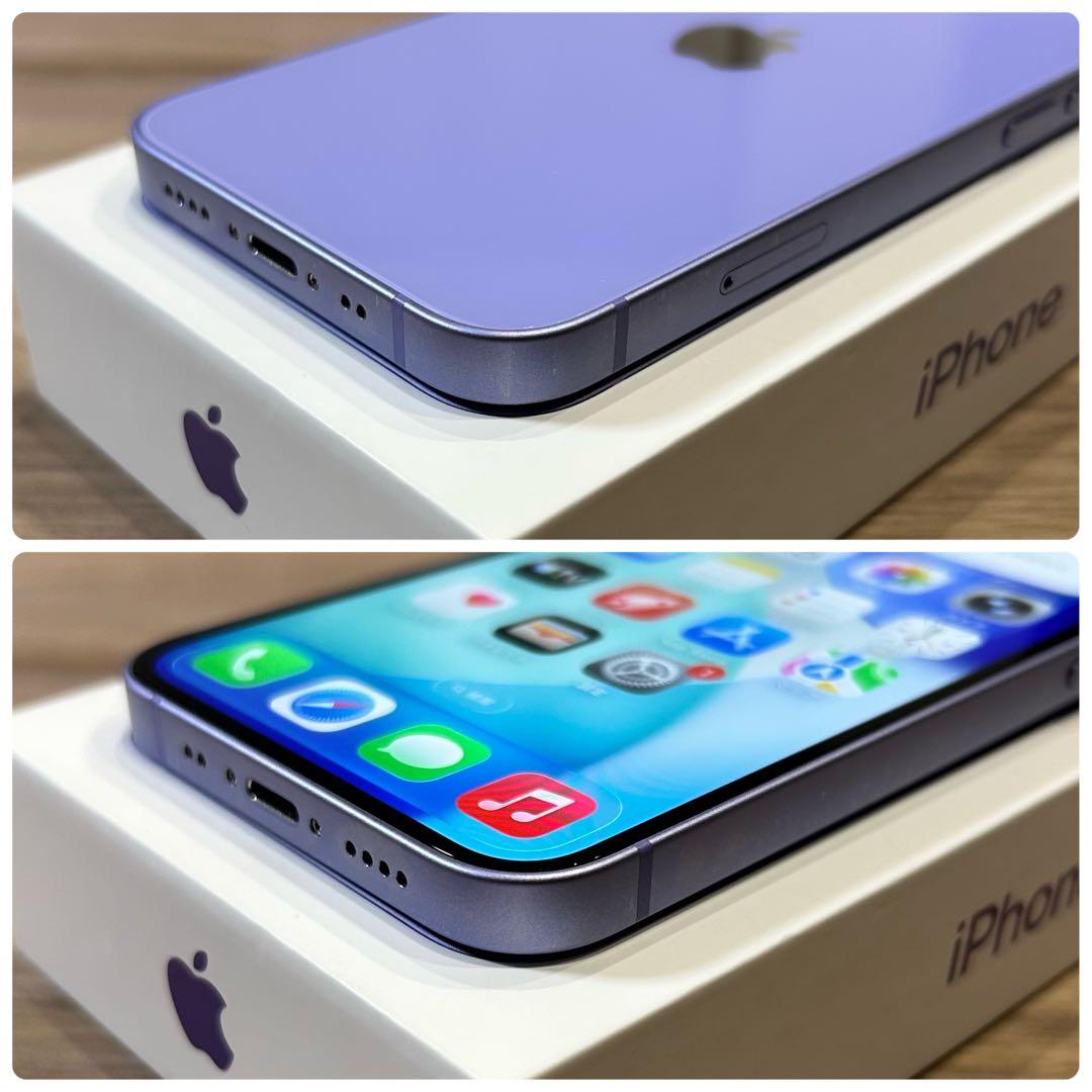 【超人気】iPhone 12 mini 本体 128GB SIMフリー パープル