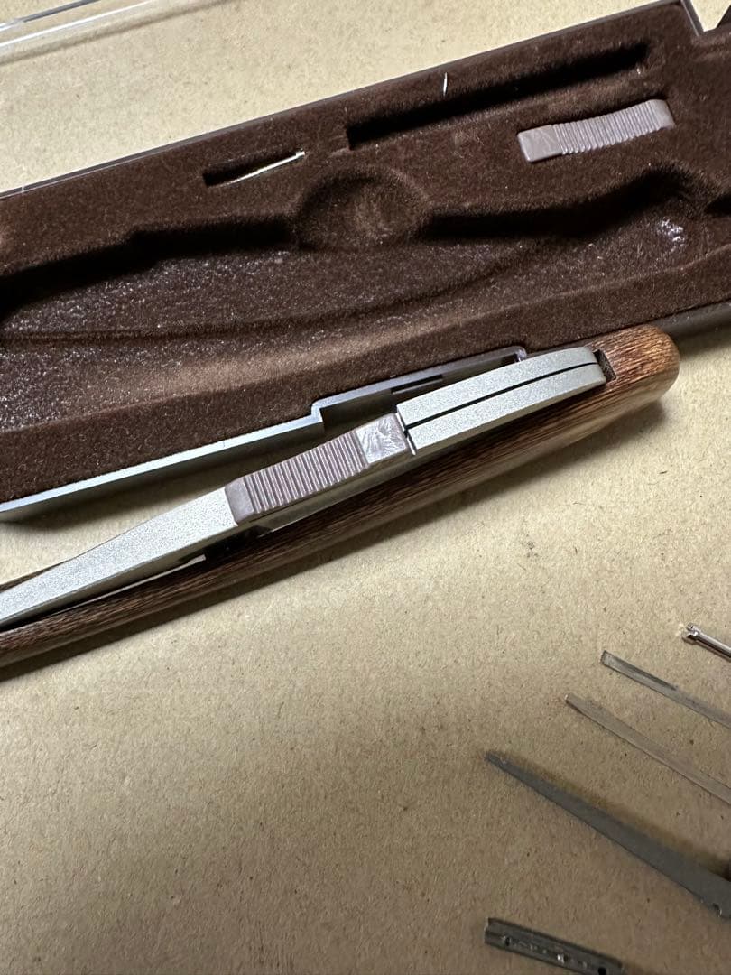 フェザープロフェッショナルレザーSS 木製ハンドル 業務用