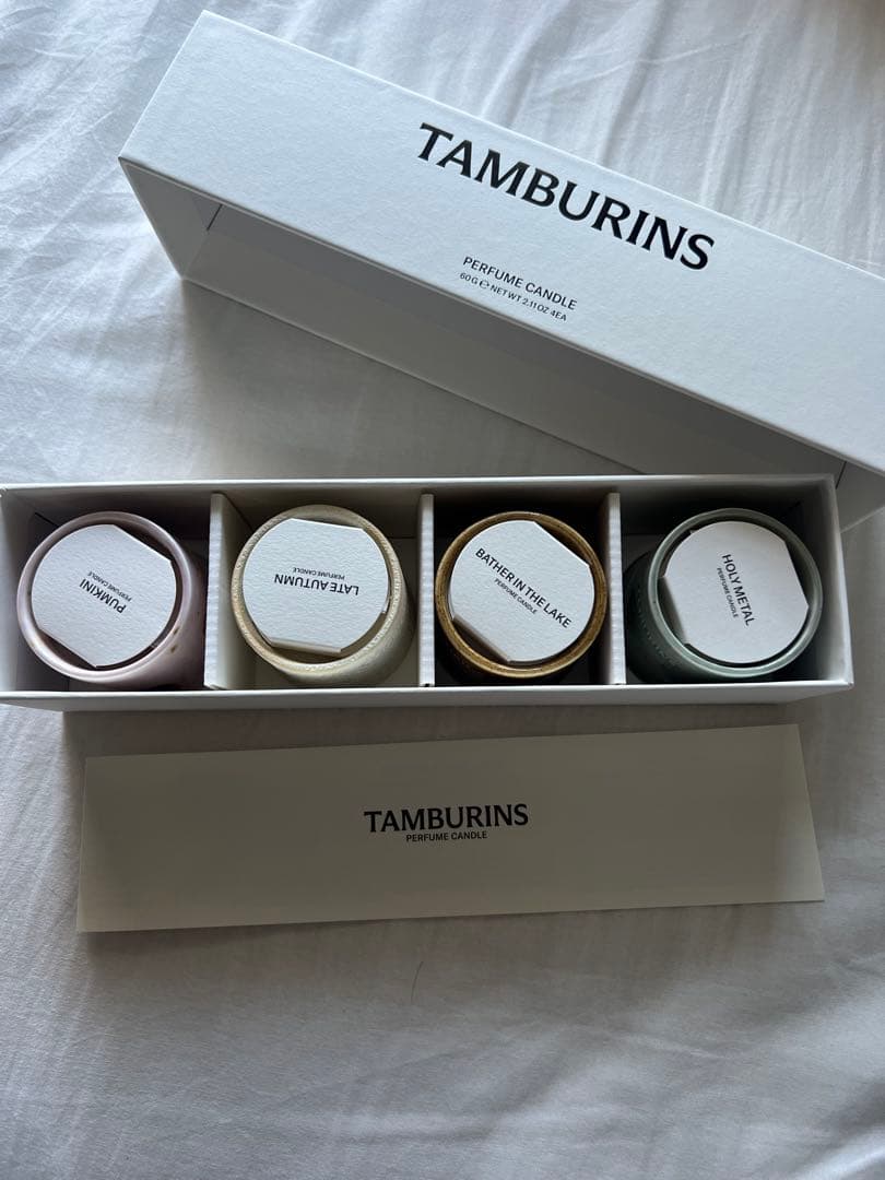 TAMBURINS PERFUME CANDLE 4個セット