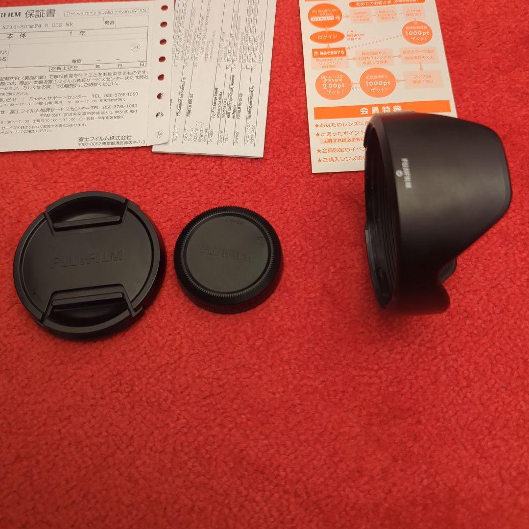 【美品】FUJIFILM XF 16-80mm F4 R OIS WR