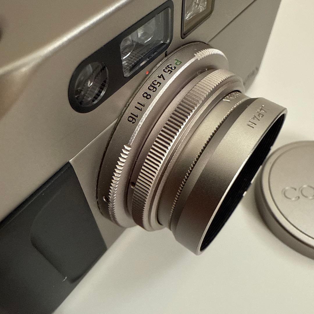 CONTAX TVS II コンパクトフィルムカメラ