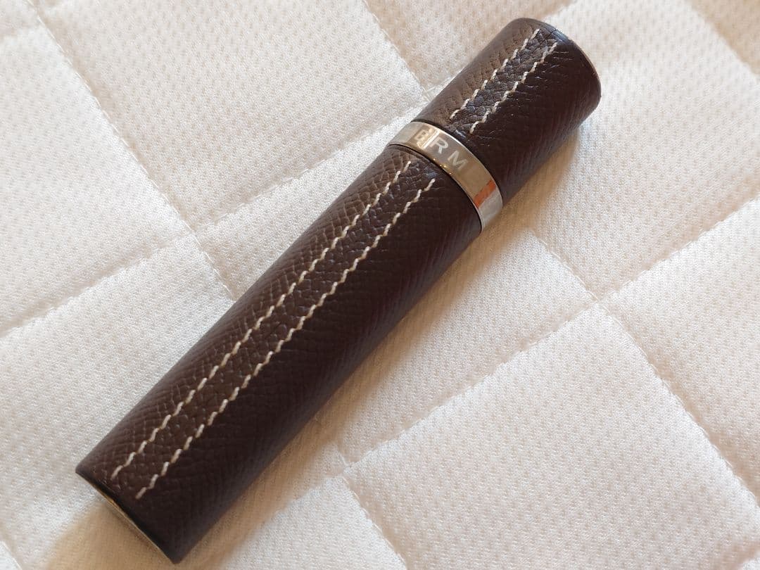 【HERMES】アトマイザー 香水ケース エプソンショコラSV金具