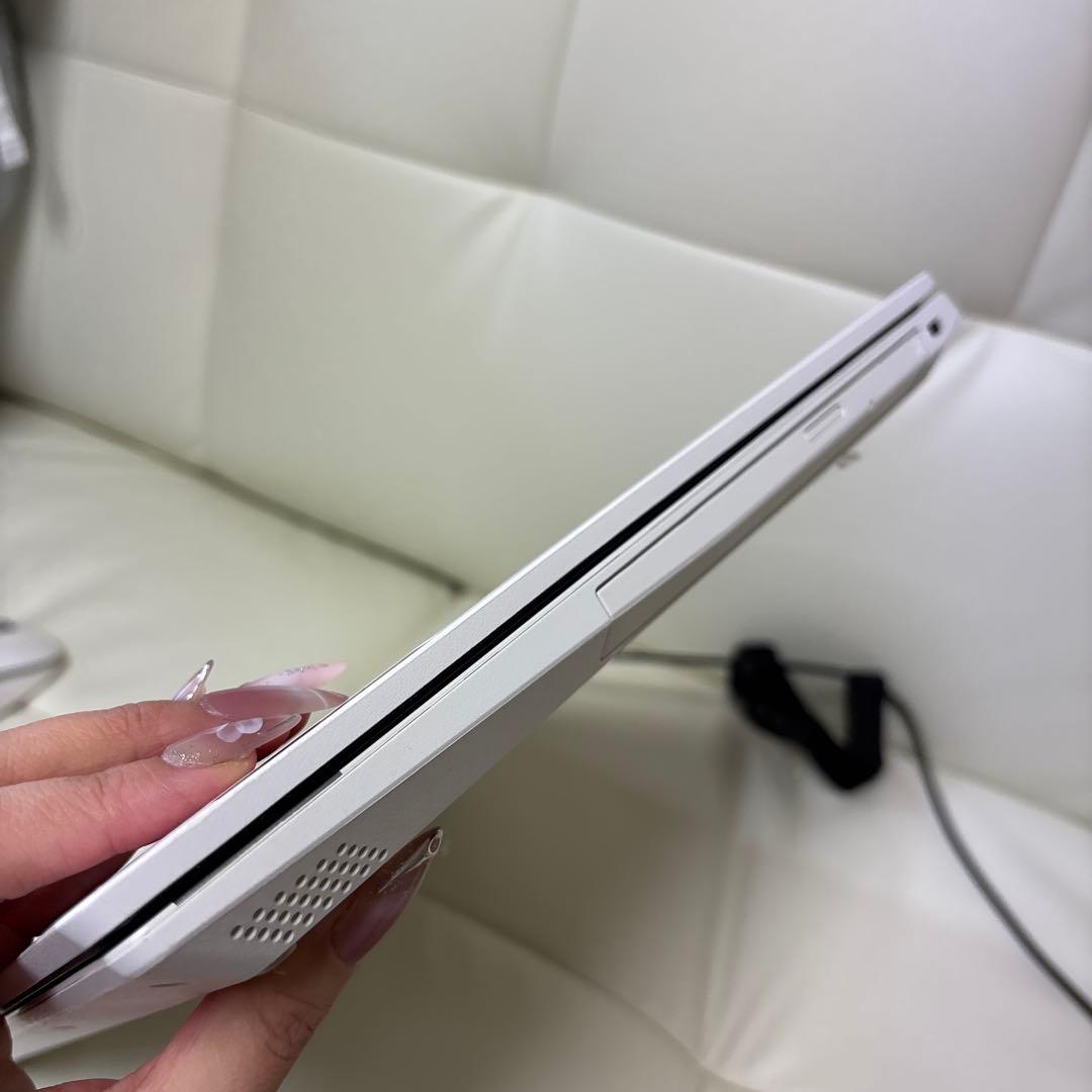 専用Lenovo ノートPCパソコン 白 マウス付き ホワイト レノボ