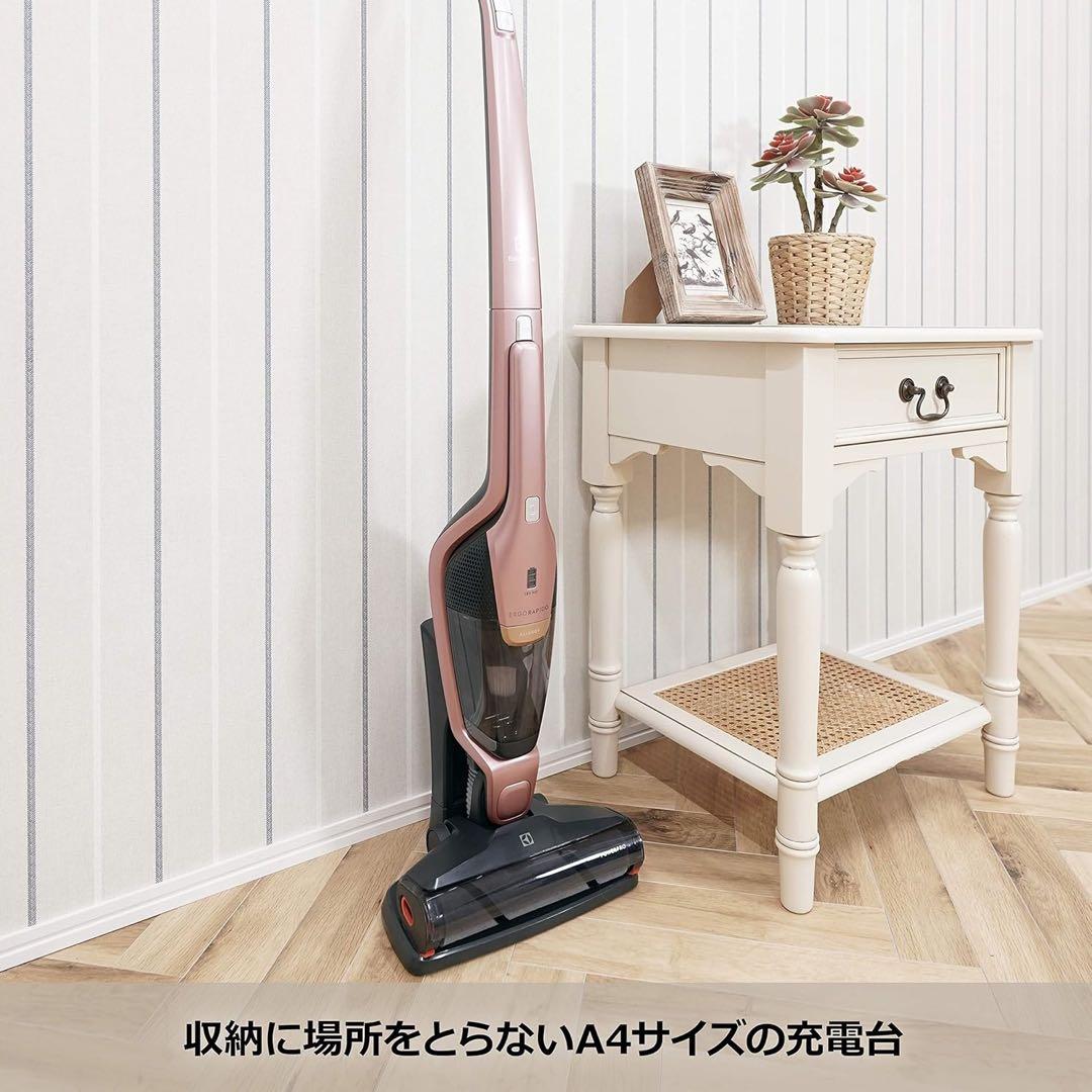 Electrolux コードレス掃除機 ZB3414AK 充電ステーション付