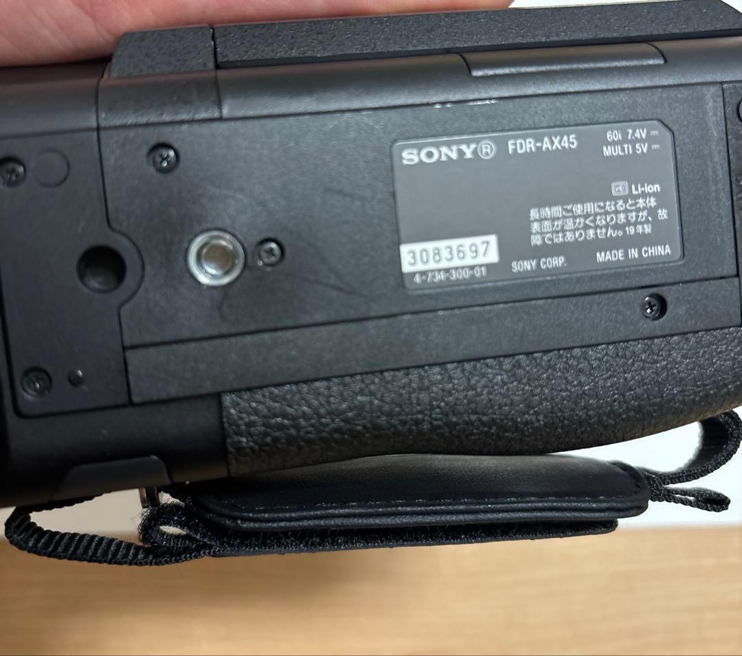 SONY FDR-AX45 4K ビデオカメラ