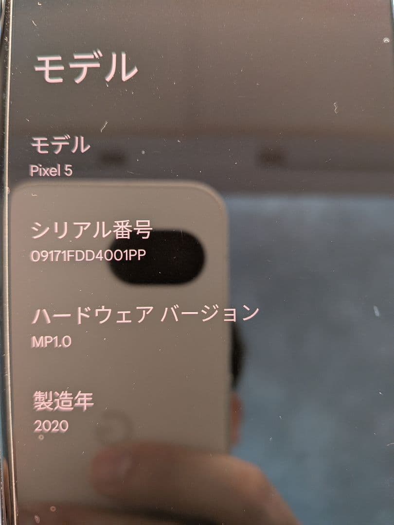 Google Pixel5 128GB Sage グーグル ピクセル