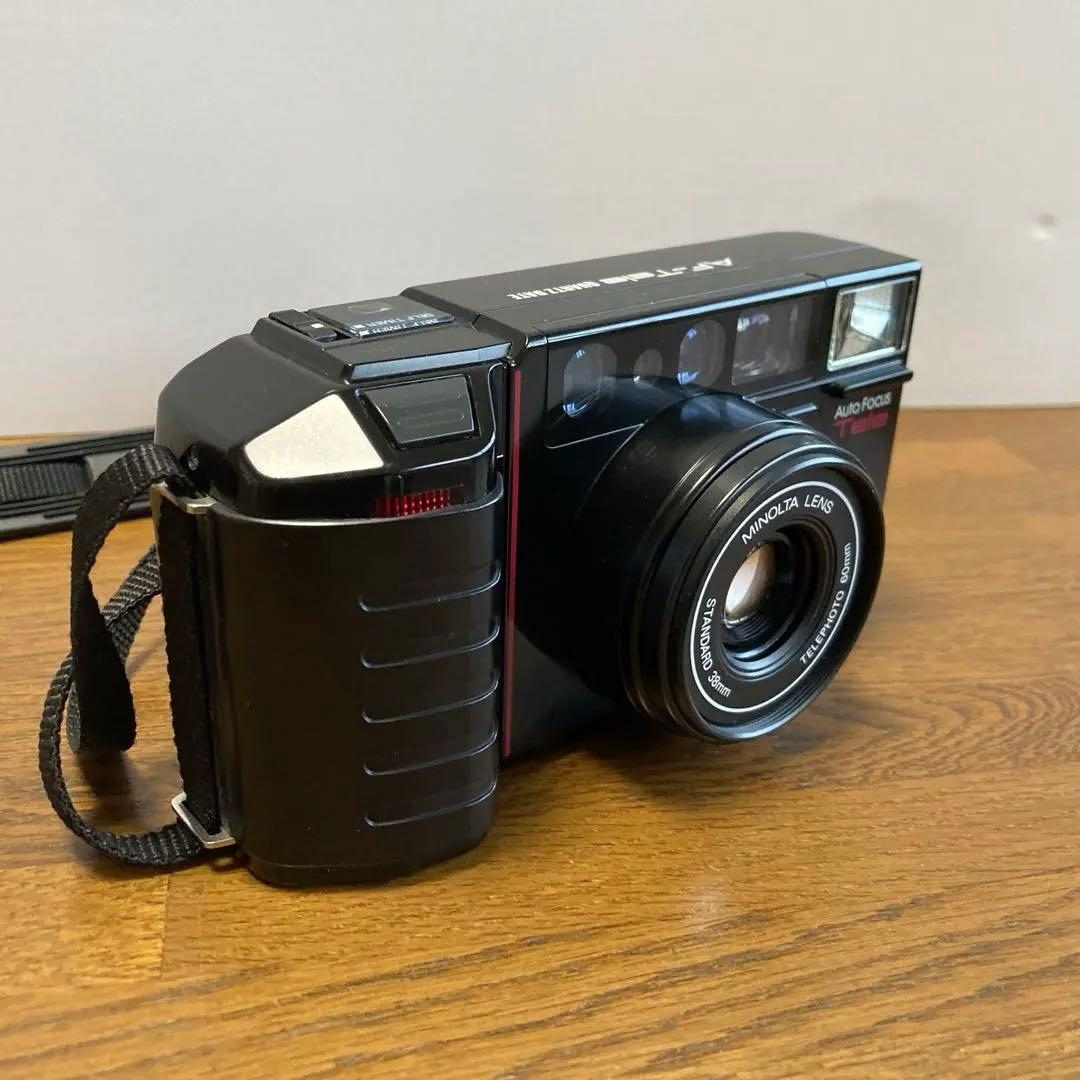 「ビンティージ」 昭和レトロ　フィルムカメラ　ミノルタ　AF− Tele