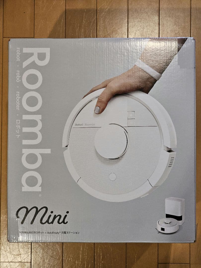 ルンバ（Roomba）Mini + AutoEmpty 充電ステーション〈白〉