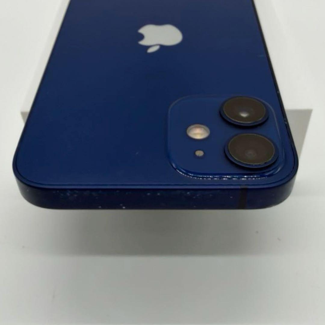 【美品】Apple iPhone 12ブルー128GB SIMフリー