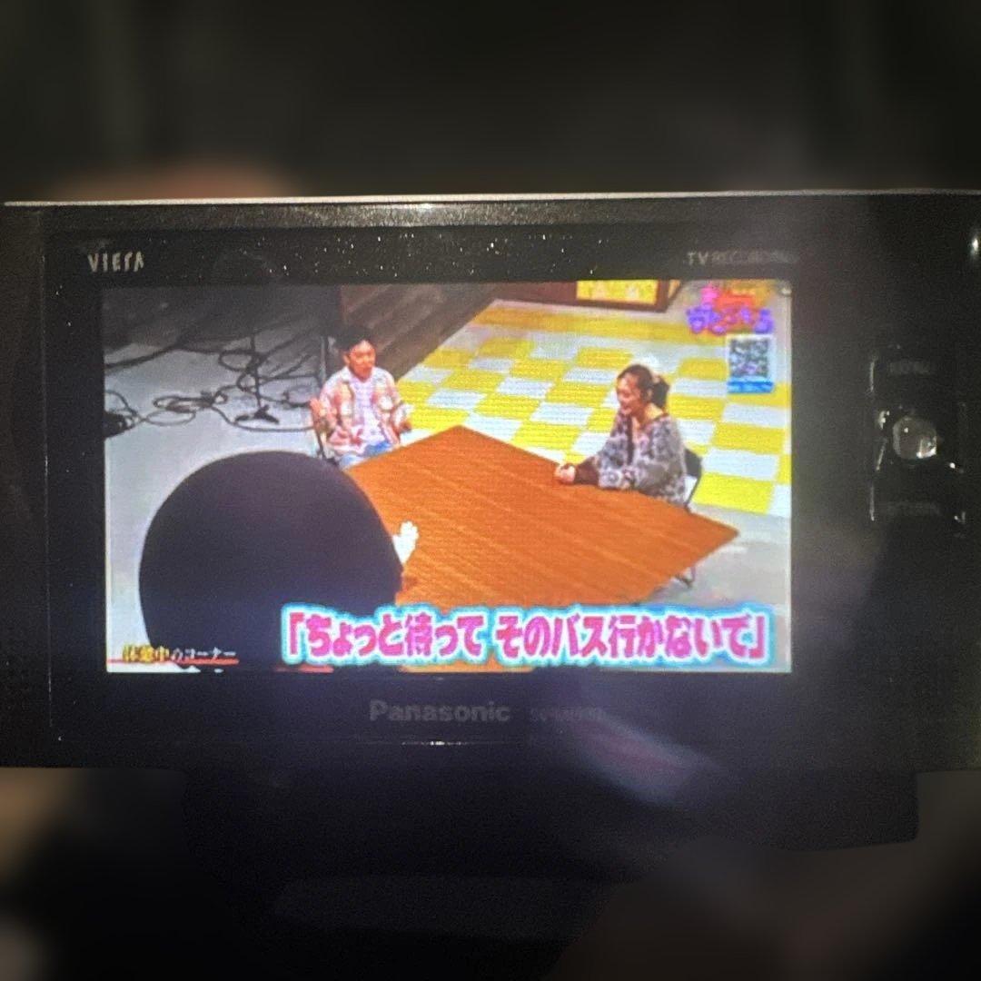 Panasonic VIERA ポータブルテレビ TV RECORDING
