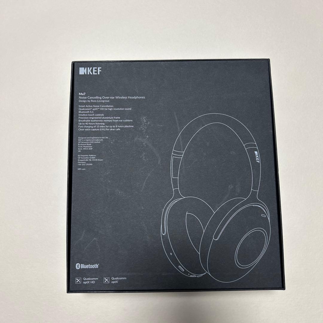 未使用 KEF Mu7ヘッドフォン