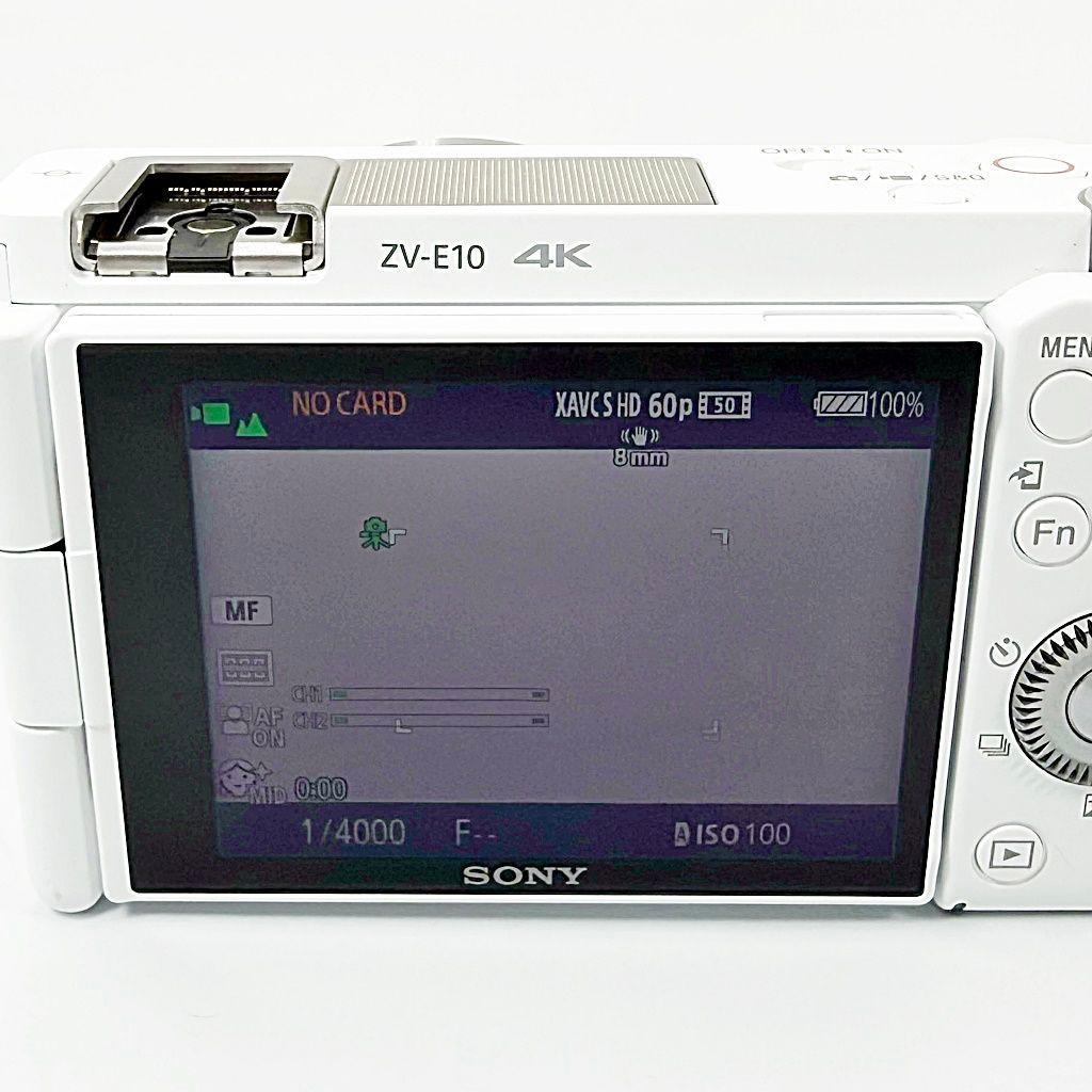 ソニー VLOGCAM ZV-E10 ダブルズームレンズキット ミラーレスカメラ