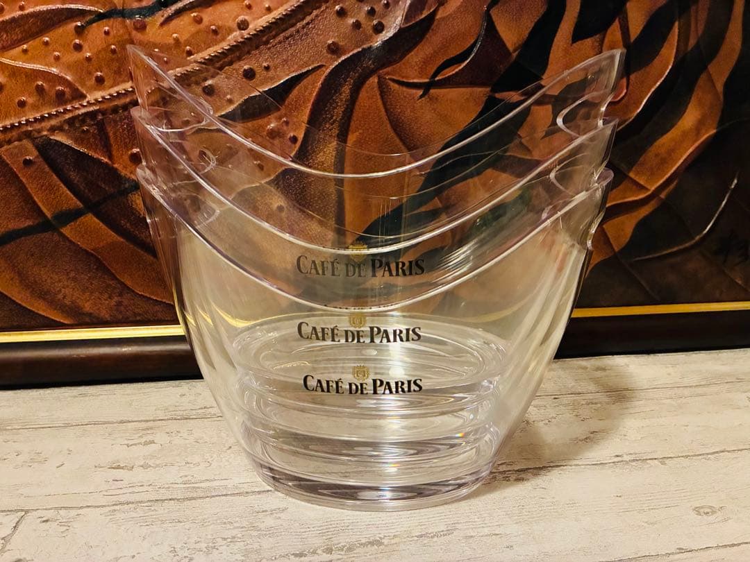 ★【美品・お買い得】カフェ・ド・パリ シャンパンクーラー3個セット パーティー等
