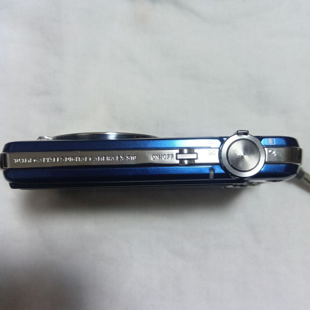 【CASIO】 EXILIM EX-S10 デジタルカメラ〈 ブルー〉
