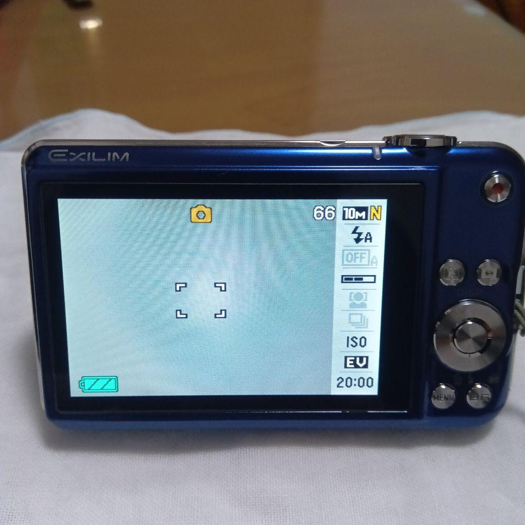 【CASIO】 EXILIM EX-S10 デジタルカメラ〈 ブルー〉