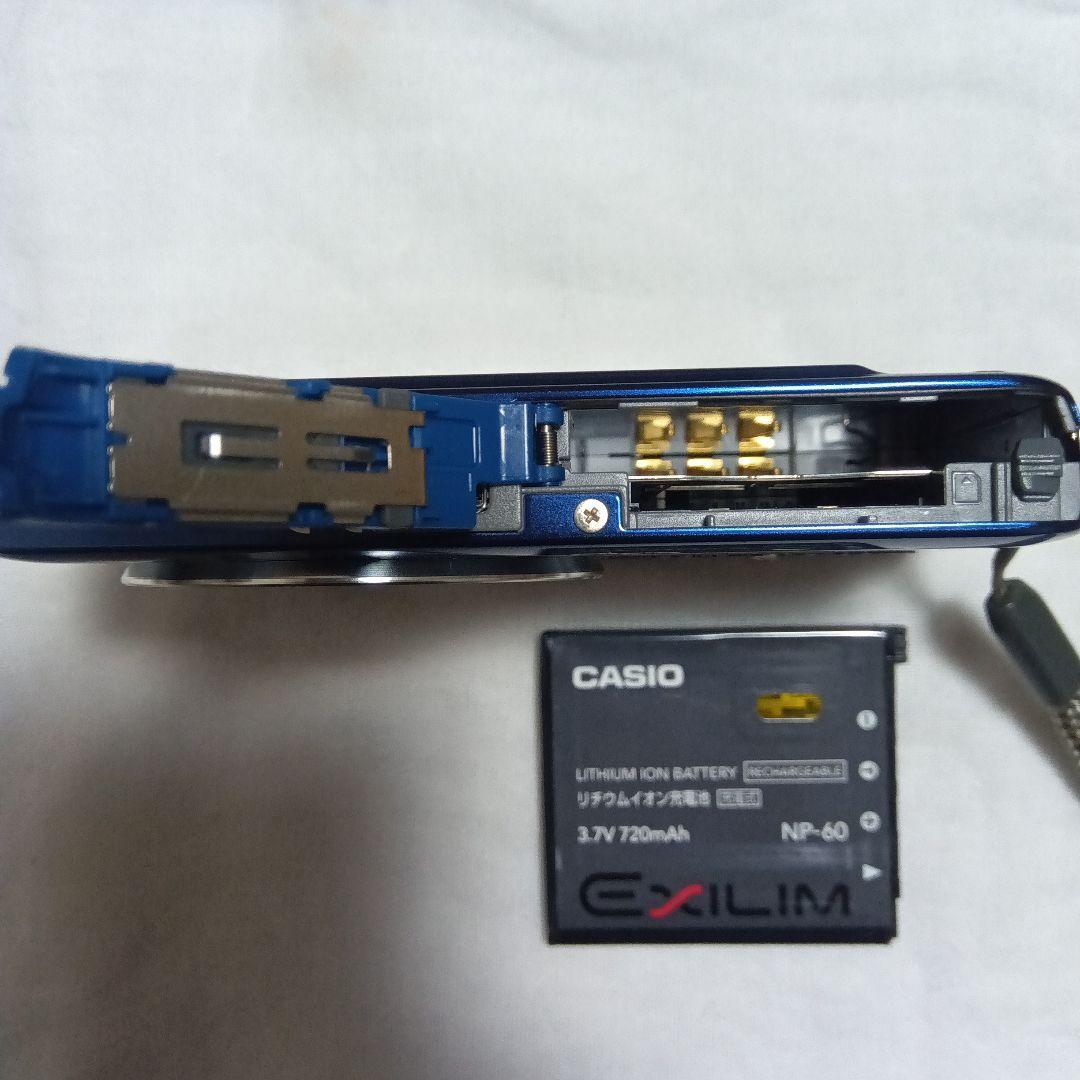 【CASIO】 EXILIM EX-S10 デジタルカメラ〈 ブルー〉