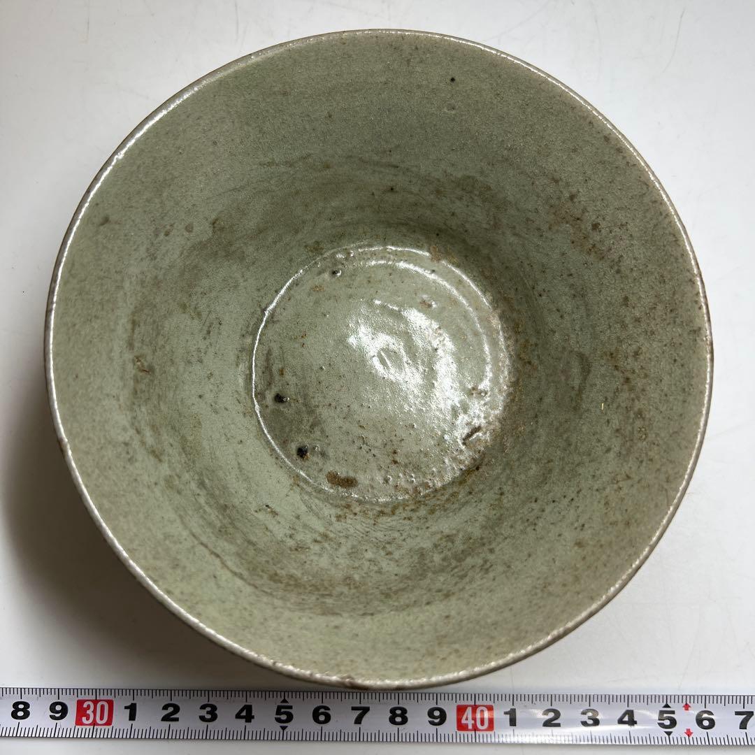 青磁皿　合箱　口径約15.5㎝　東Y8-0226③