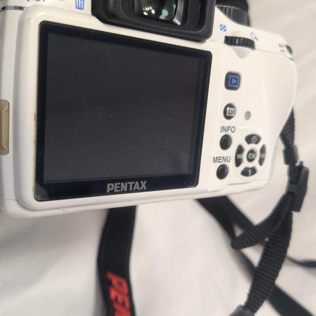 k*z様 PENTAX K-x ホワイト デジタル一眼レフカメラ カメラバッグつ