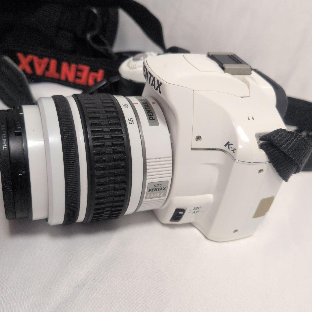 k*z様 PENTAX K-x ホワイト デジタル一眼レフカメラ カメラバッグつ