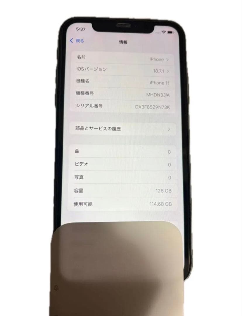 Apple iPhone 11 ミントグリーン 本体　128GB