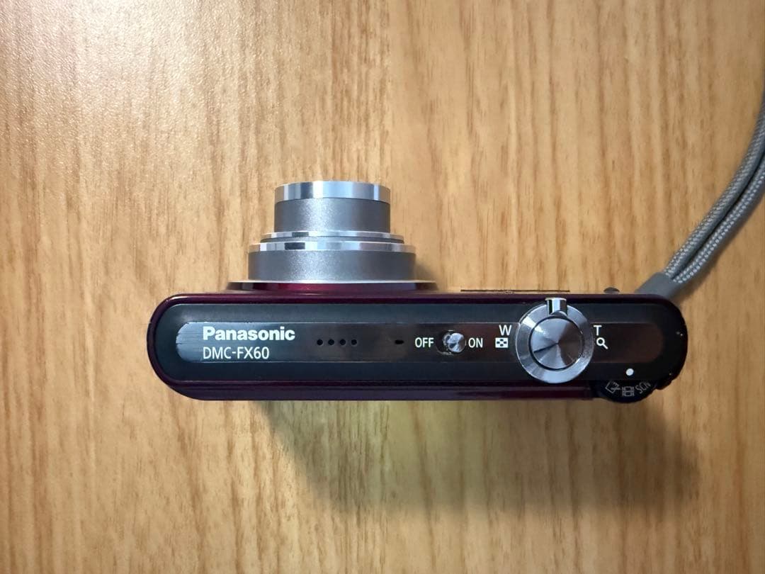 【美品】LUMIX Panasonic DMC-FX60 ボルドー色