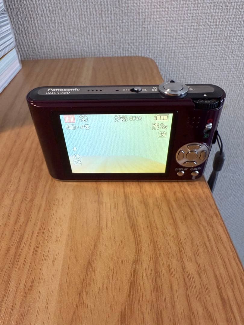 【美品】LUMIX Panasonic DMC-FX60 ボルドー色