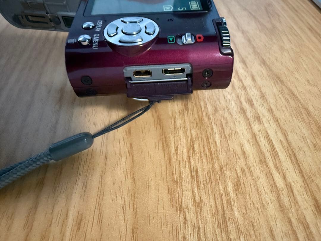 【美品】LUMIX Panasonic DMC-FX60 ボルドー色