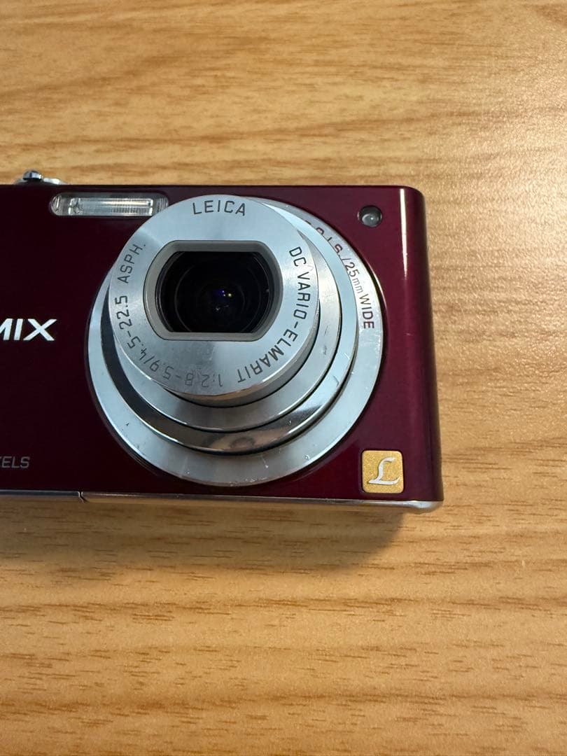 【美品】LUMIX Panasonic DMC-FX60 ボルドー色