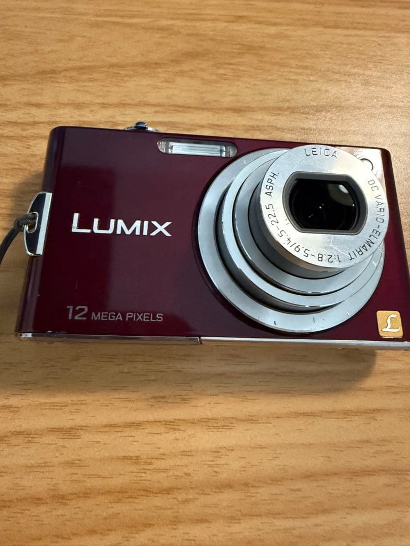 【美品】LUMIX Panasonic DMC-FX60 ボルドー色