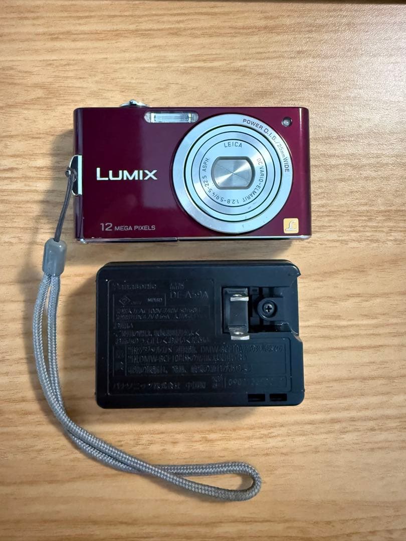 【美品】LUMIX Panasonic DMC-FX60 ボルドー色
