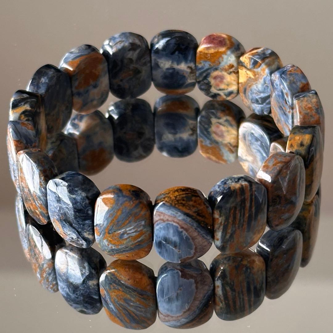 高品質 最高級 希少 ブルーピーターサイト バングル 18mm 19cm 上質