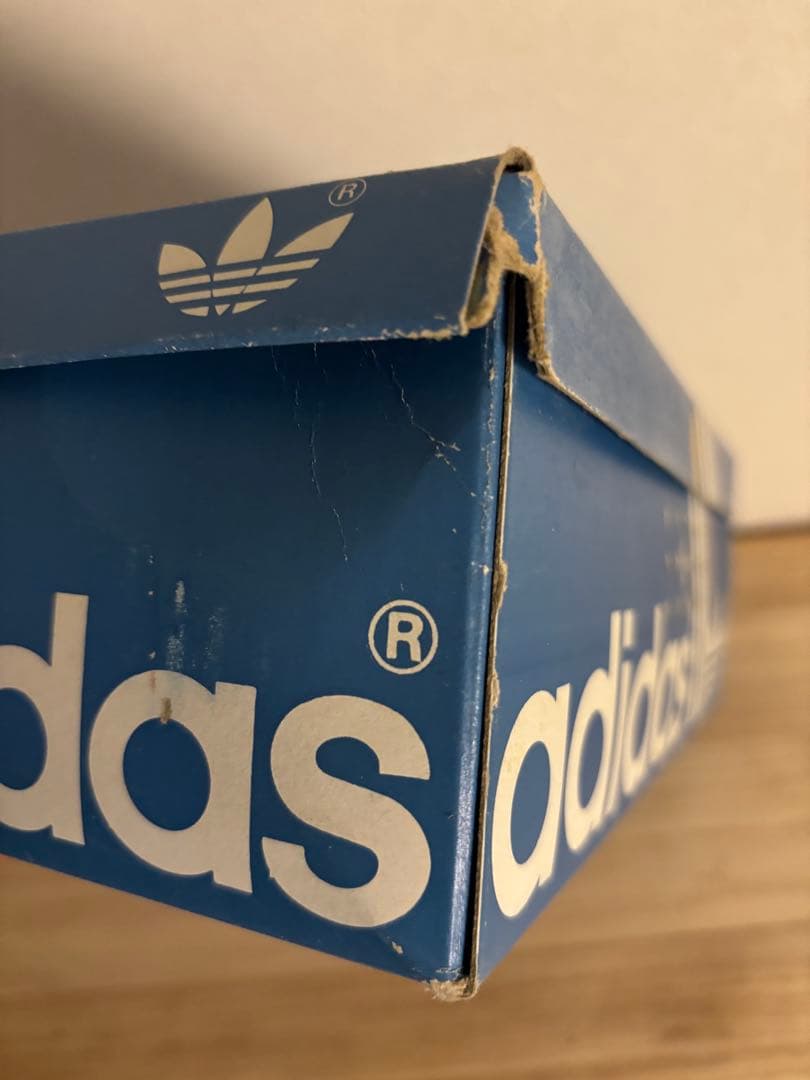 80s adidasビンテージシューズボックス フランス製 箱のみ オリジナル