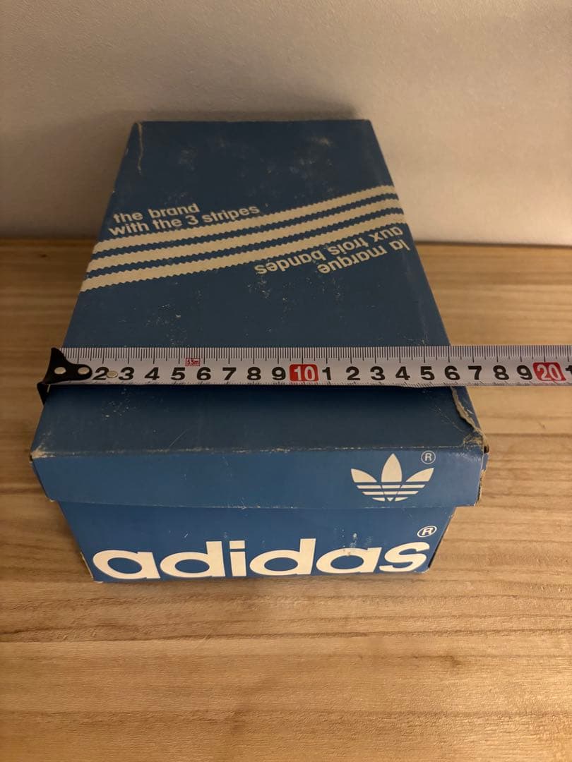 80s adidasビンテージシューズボックス フランス製 箱のみ オリジナル