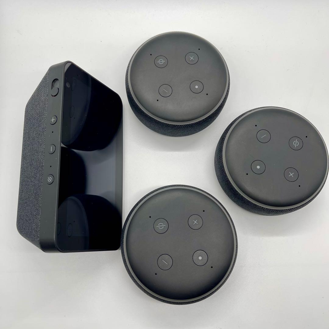 アマゾンアレクサ　echo show5 & dot第3世代　４つセット