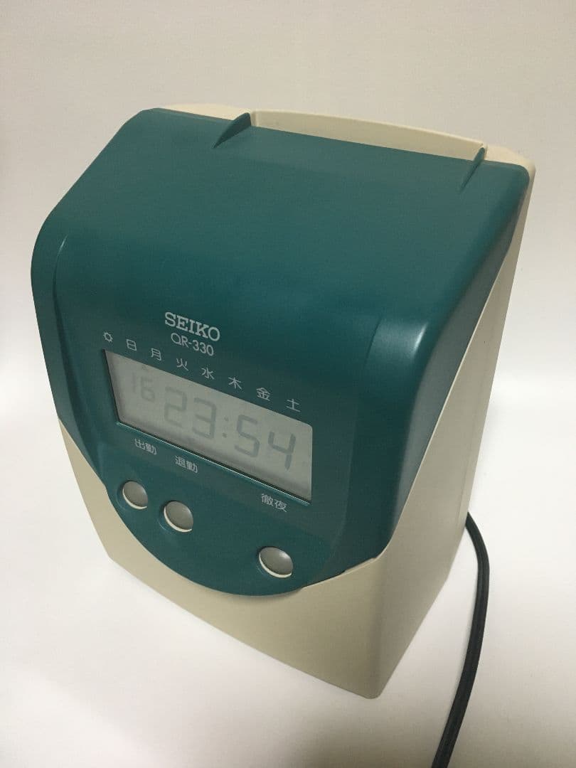 セイコー SEIKO QR-330 タイムレコーダー（タイムカード）