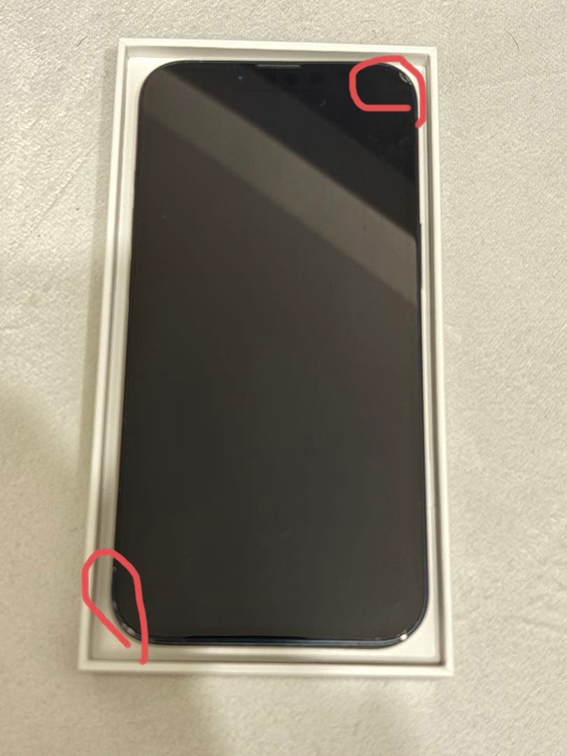 iPhone13 A2631 128GB ミッドナイト国内版 SIMフリー　箱有