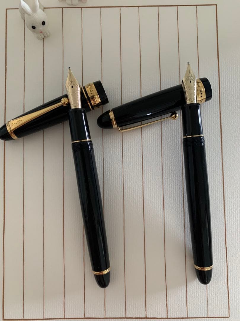 PILOT カスタム743 2本セット 希少なC（コース）ニブ