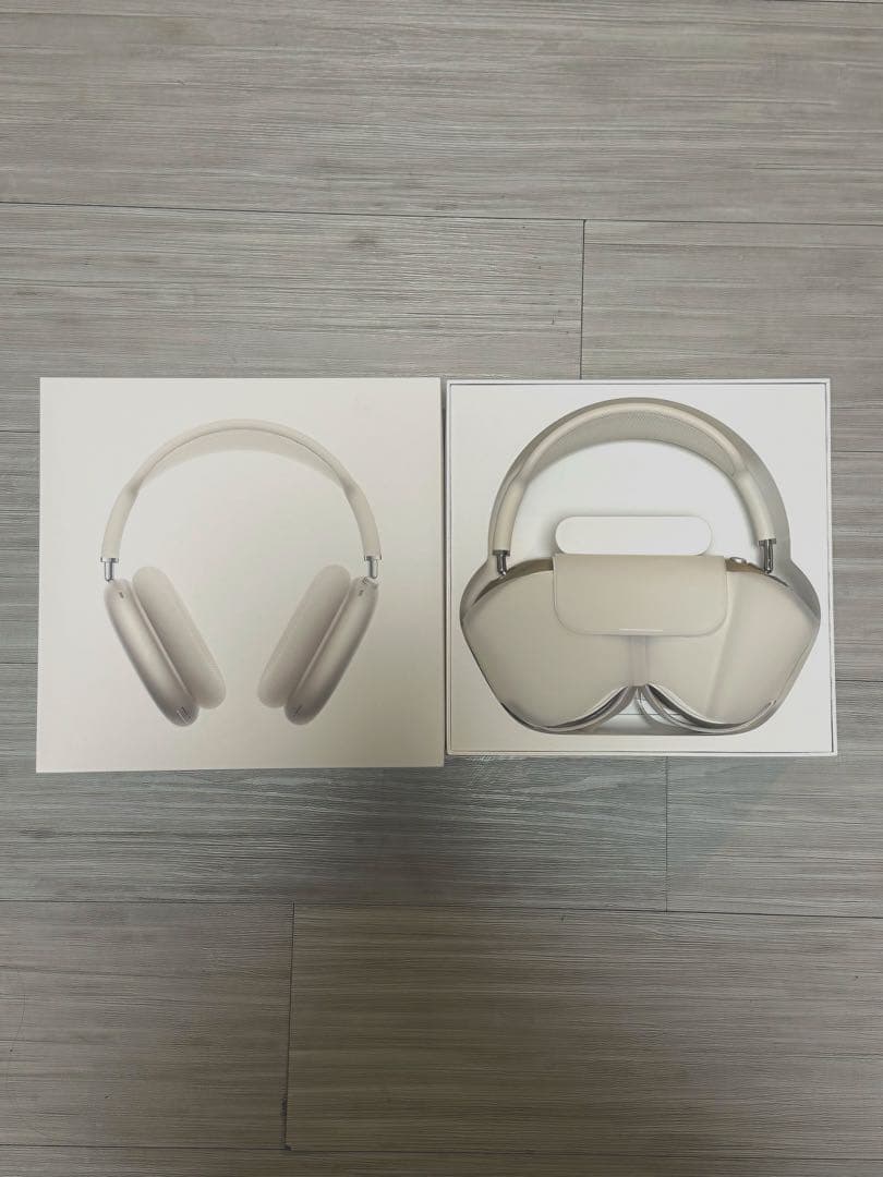 カバー付 Apple AirPods Max スターライトUSB-C（第2世代）