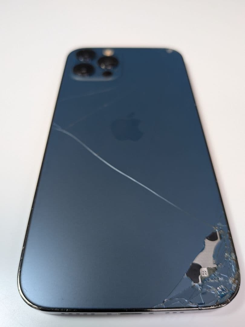 ⑨iPhone12Pro パシフィックブルー 256GB バッテリー76％