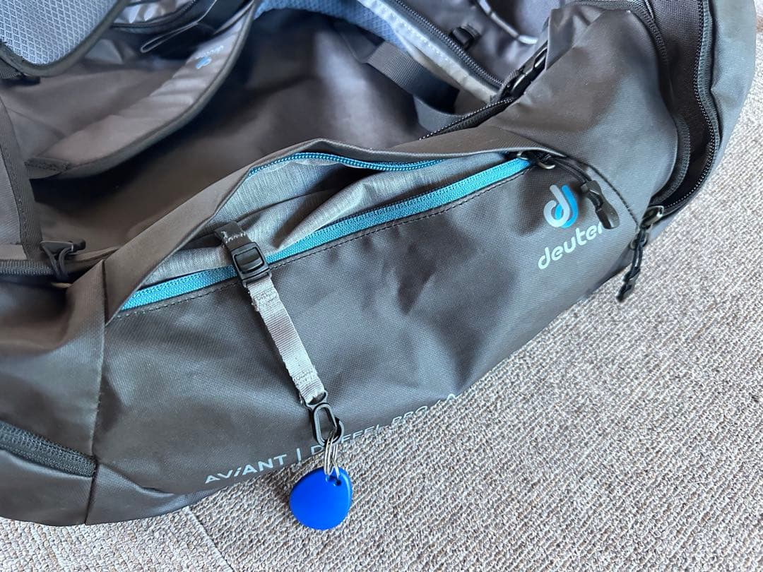中古・美品deuter DUFFEL PRO 40 リュック型ダッフルバッグ
