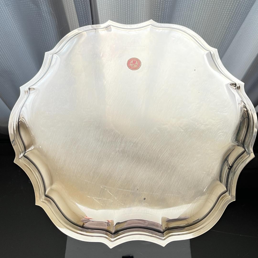 【Internatinal Silver】 ギャラリートレー 33cm